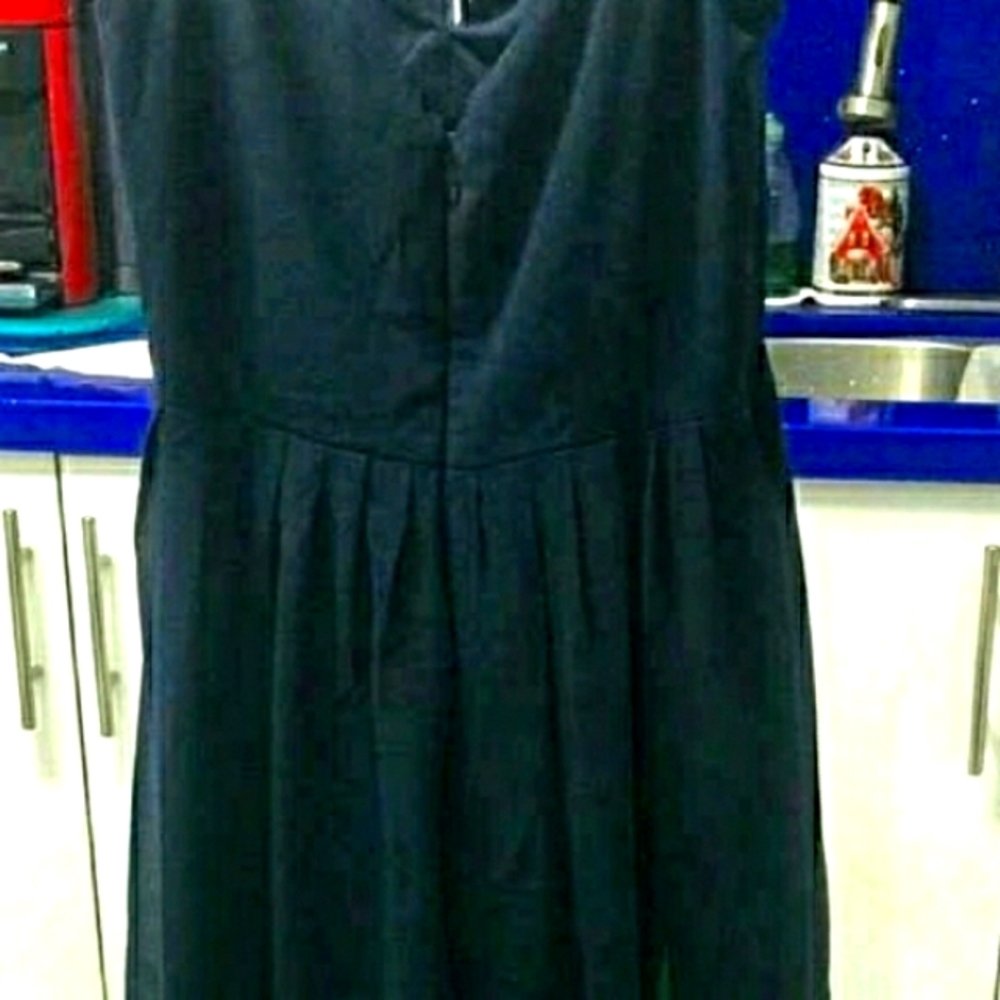 FashionNova Brand New Navy Blue Maxi Dress XL - Picture 11 of 14